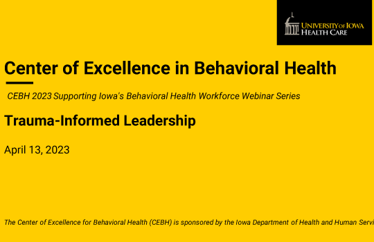 Trauma-Informed Leadership