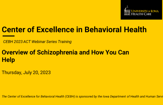 Overview of Schizophrenia and How You Can Help