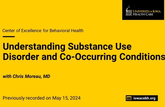 Understanding Substance Use Disorder and Co-occurring Conditions