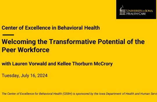 Welcoming the Transformative Potential of the Peer Workforce